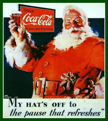 Père Noël Coca cola 1931 {JPEG}