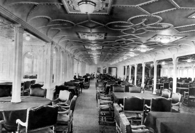 Salle de repas 1re classe {JPEG}
