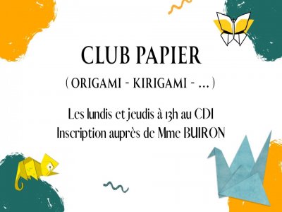 Affiche Club Papier {JPEG}