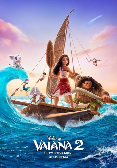 Affiche Film Vaiana 2